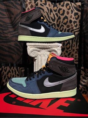 🔥Jordan 1 Retro High Tokyo Bio Hack (2020) Preloved Good wBox 9m